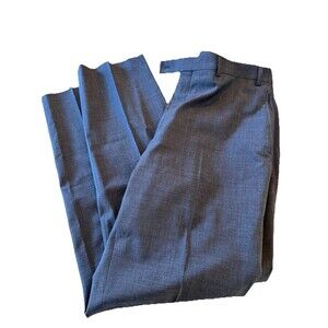 Lauren Ralph Lauren Wool Dress Pants Mens 36x32 Gray High Performance